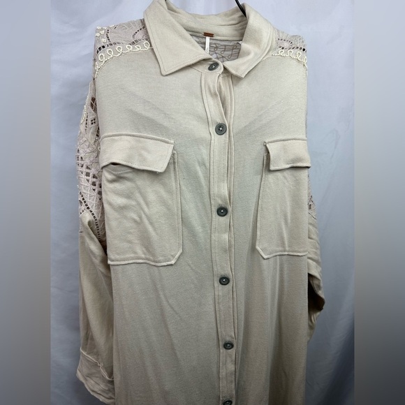 Free People arctic circle knit maxi top size M - Picture 4 of 12